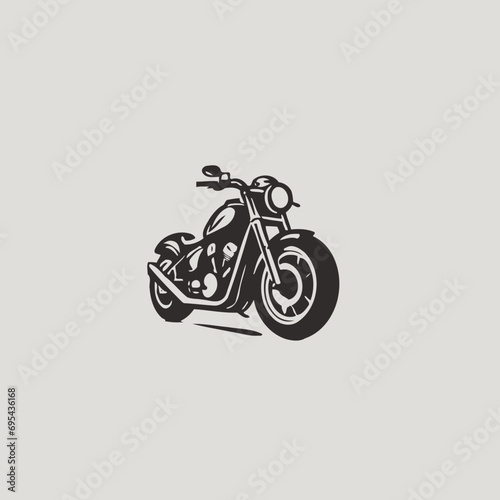 Motorcycle Logo Design Very Cool Concept 