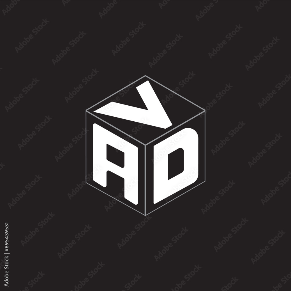 3d cube with letter 3d cube with letter