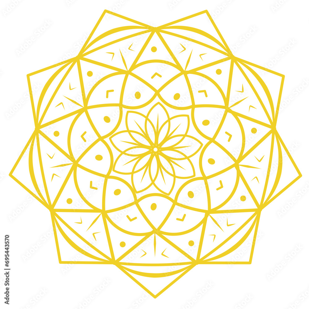 Islamic Mandala Vector