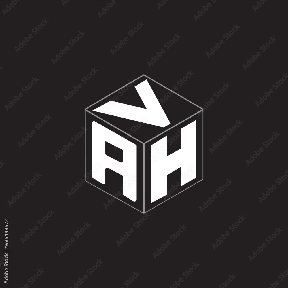 3d cube with letter 3d cube with letter