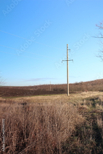 A cross on a field