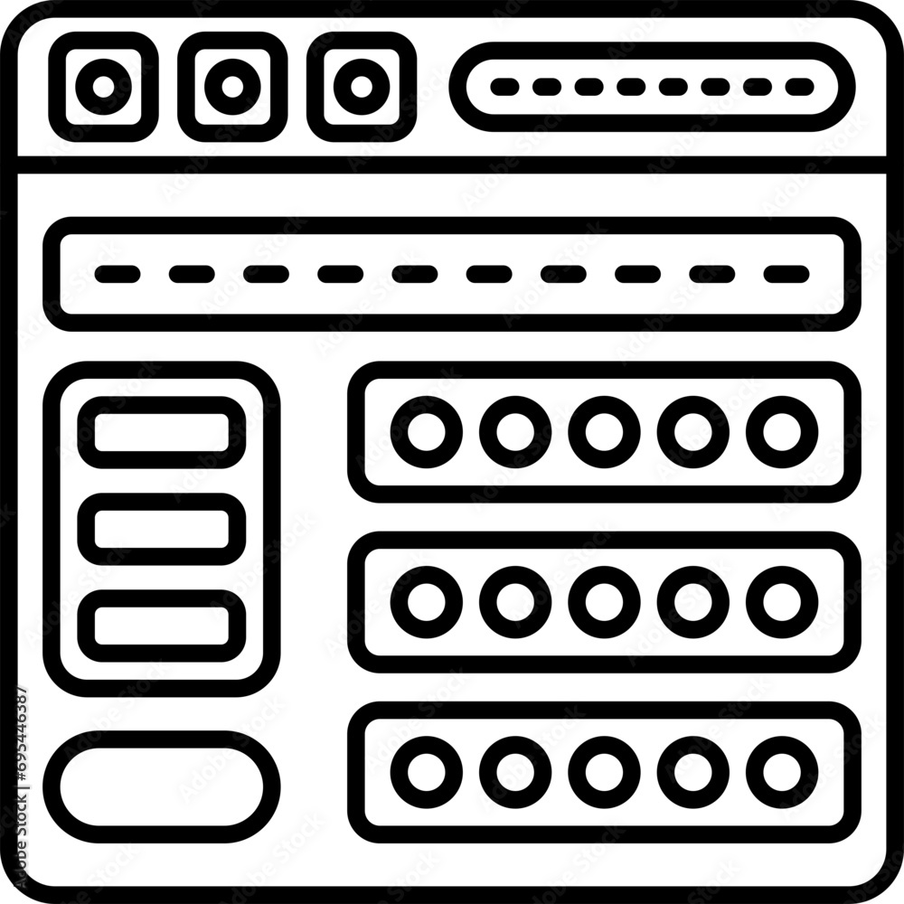 Layout Icon Layout Icon