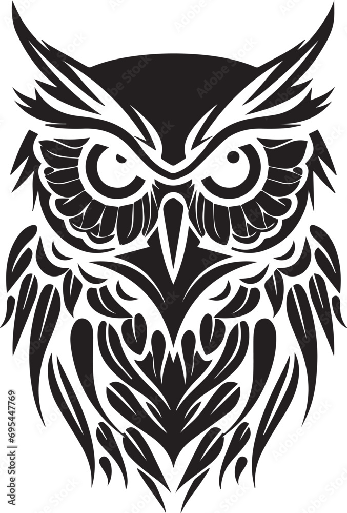 owl tattoo design