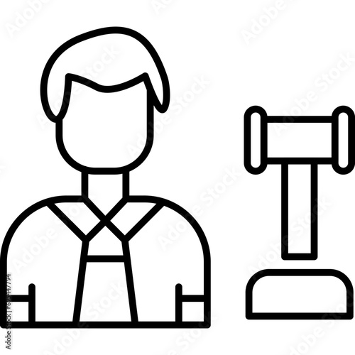 Judge Icon