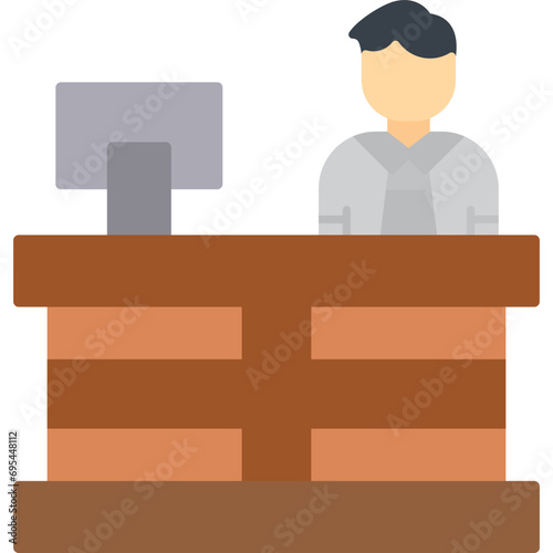 Receptionist Icon