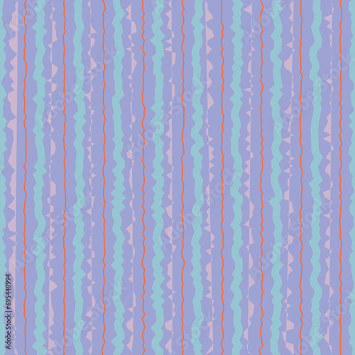 Glitchy stripes pattern