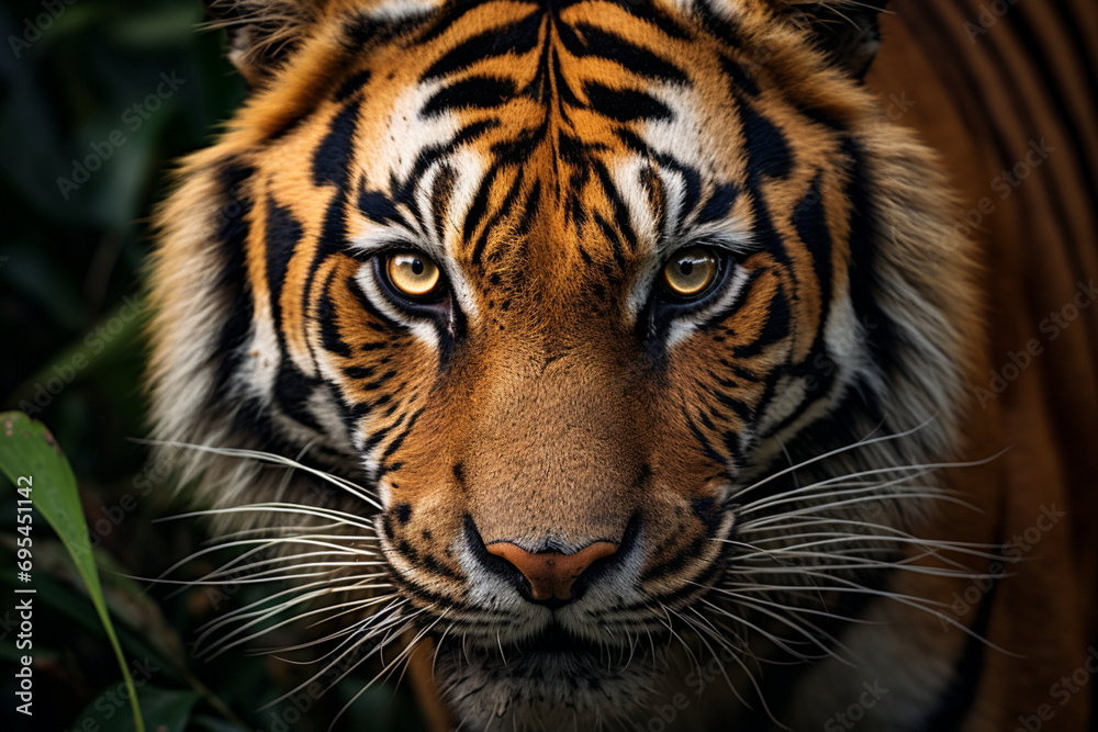 portrait of a tiger