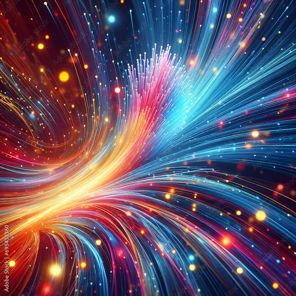 abstract fractal burst abstract fractal burst
