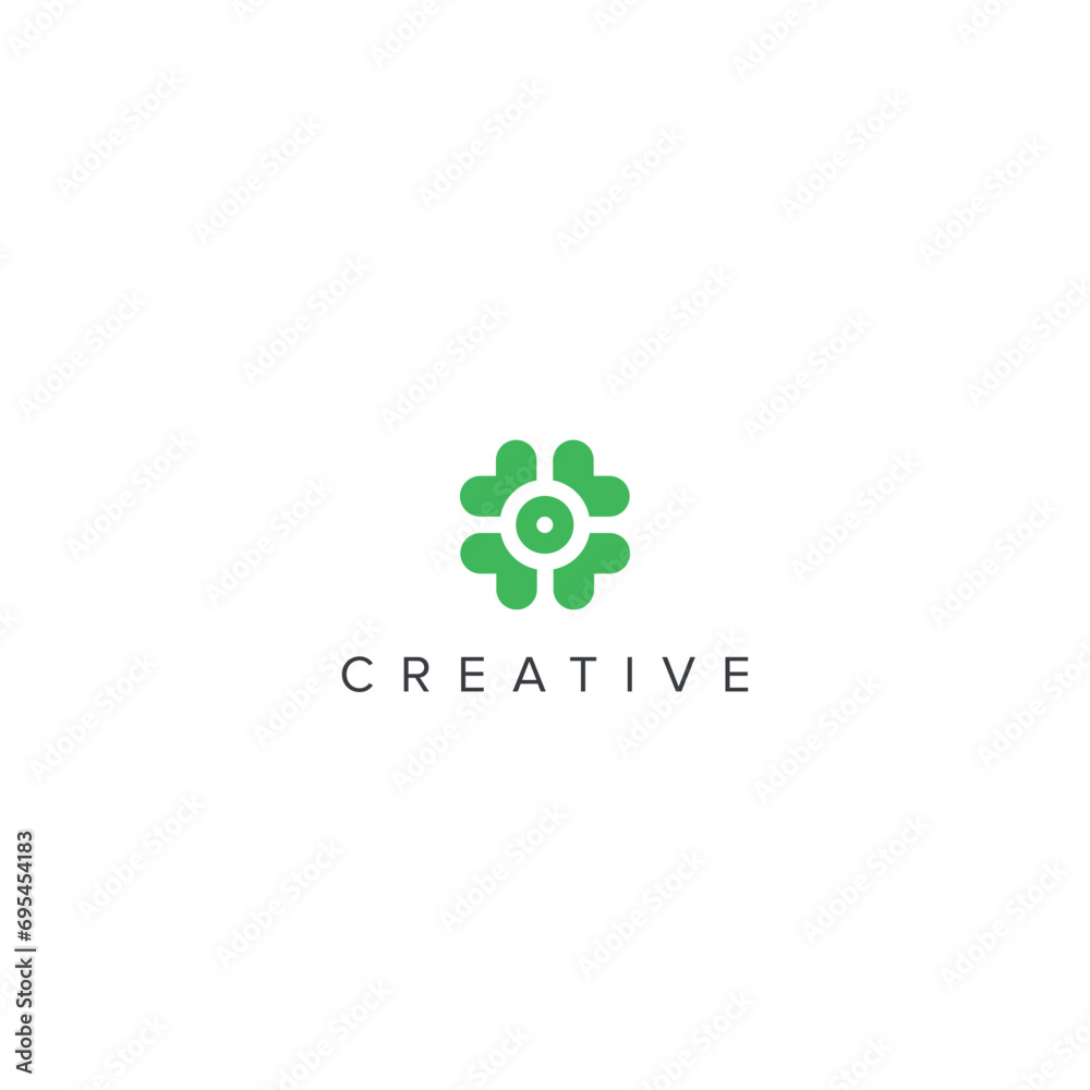 Abstract medical heart Logo vector template. Abstract medical heart Logo vector template.