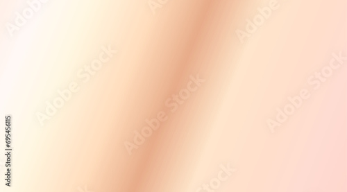 Light gradient backdrop, trendy peach fuzz colour. Common design. Vector background