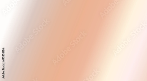 Light gradient backdrop, trendy peach fuzz colour. Common design. Vector background photo