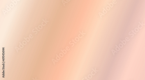 Light gradient backdrop, trendy peach fuzz colour. Common design. Vector background