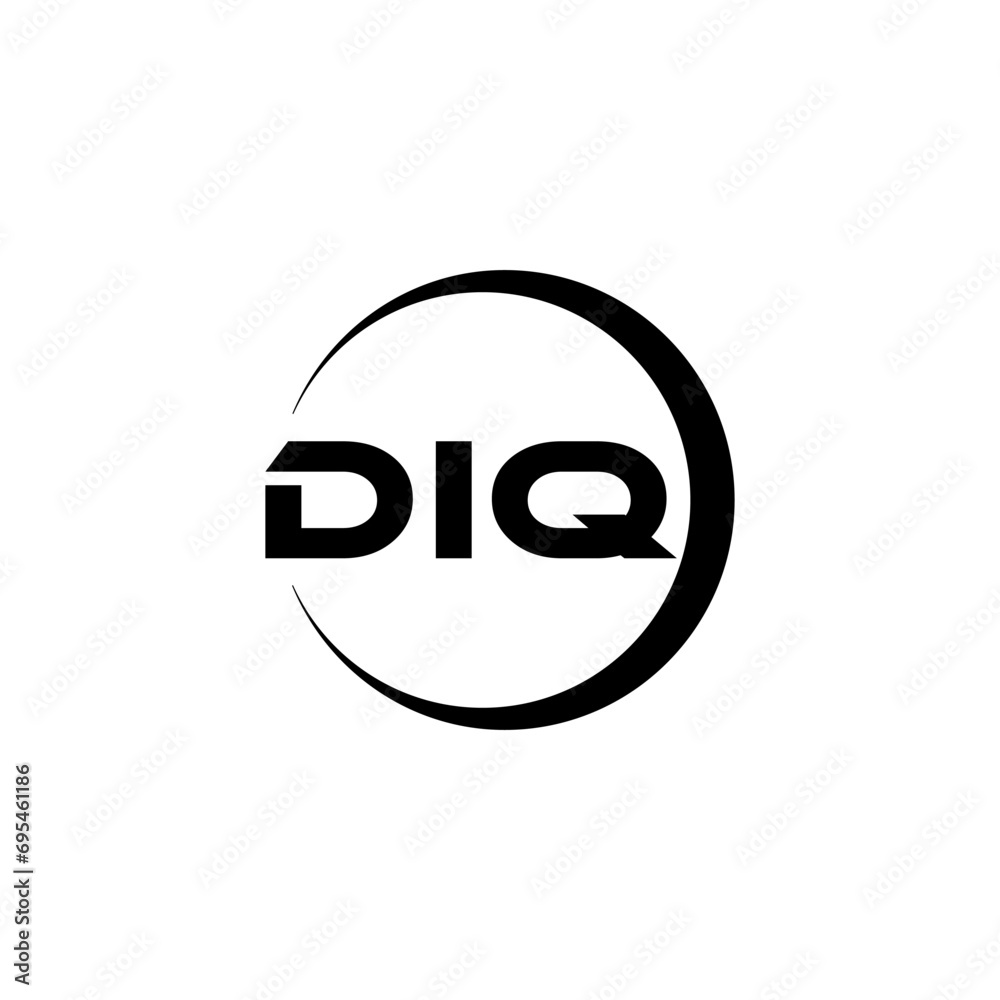 DIQ letter logo design with white background in illustrator, cube logo, vector logo, modern alphabet font overlap style. calligraphy designs for logo, Poster, Invitation, etc. DIQ letter logo design with white background in illustrator, cube logo, vector logo, modern alphabet font overlap style. calligraphy designs for logo, Poster, Invitation, etc.