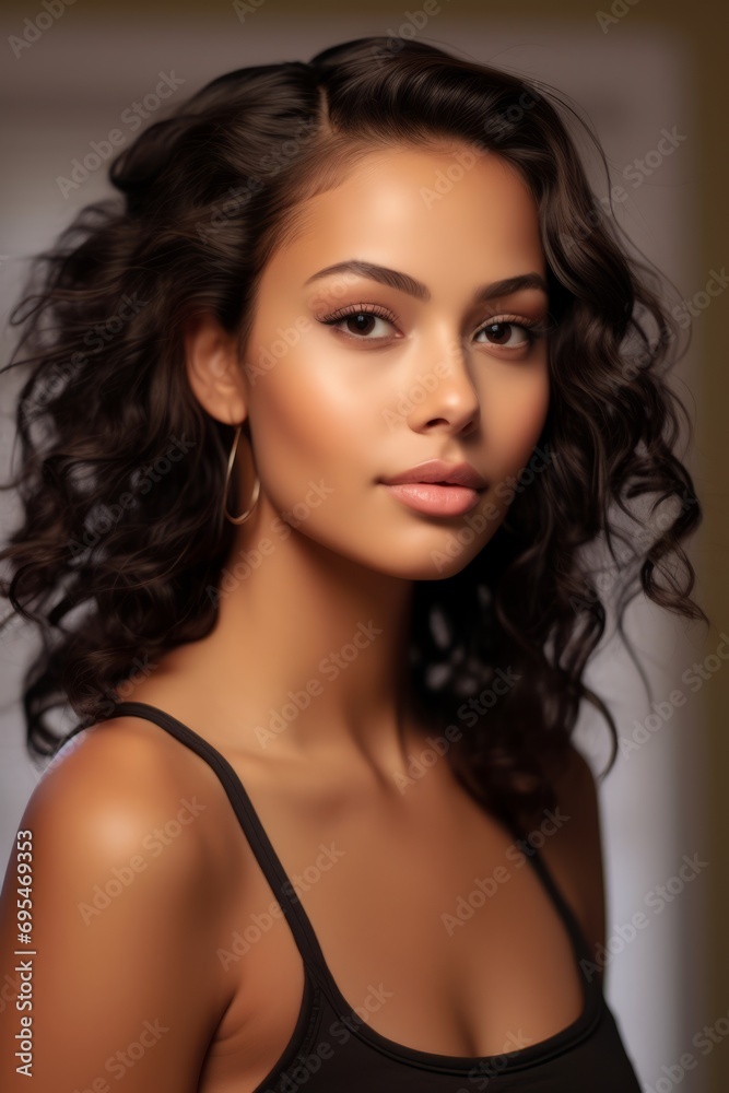 Elegance Unveiled - Strapless Top Portrait of a Beautiful Woman Elegance Unveiled - Strapless Top Portrait of a Beautiful Woman