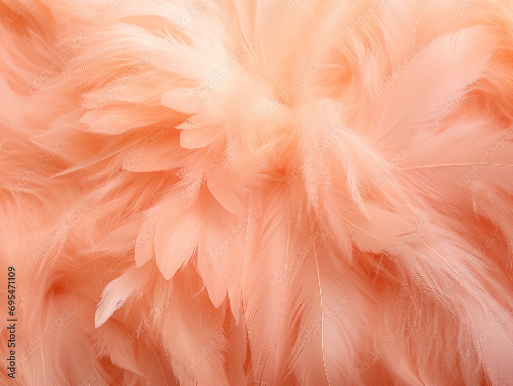 Peach Fuzz Pantone's 2024 Color of the Year beautiful background dreamy style