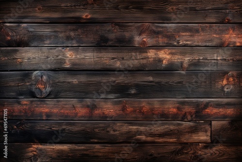 burnt dark wooden board texture background, burned hardwood planks surface