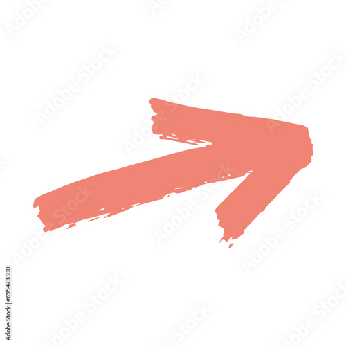 Photos pink arrow stoke element