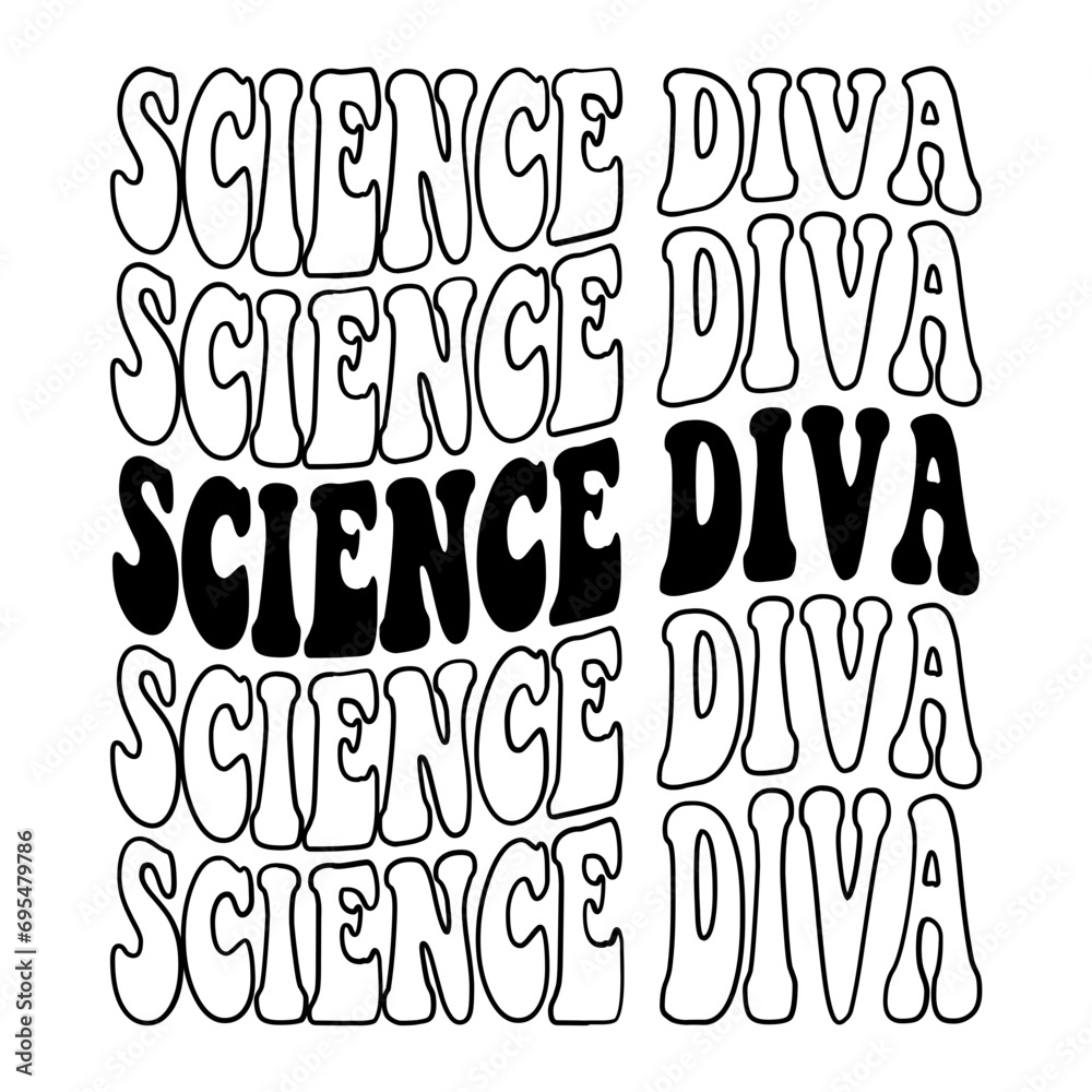 Science Diva Svg