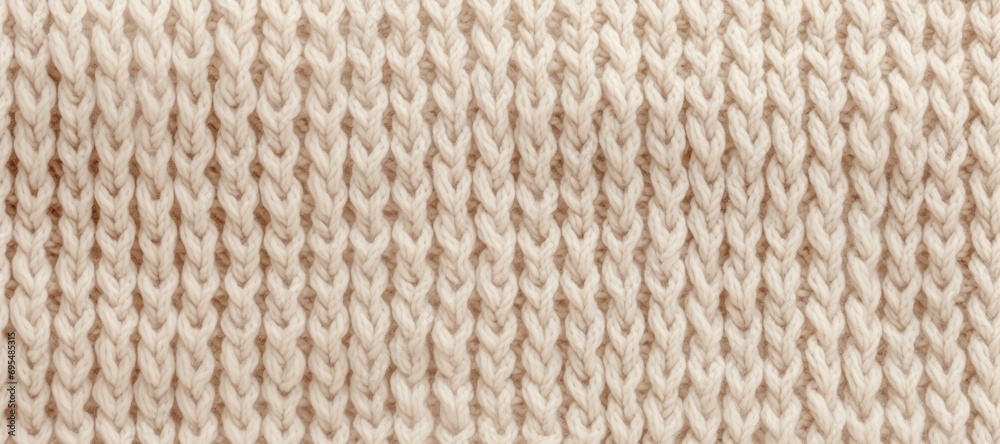 Close-up Knitted Wool Texture
