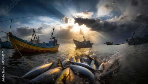 Pescadores, Peixes, alto-mar
