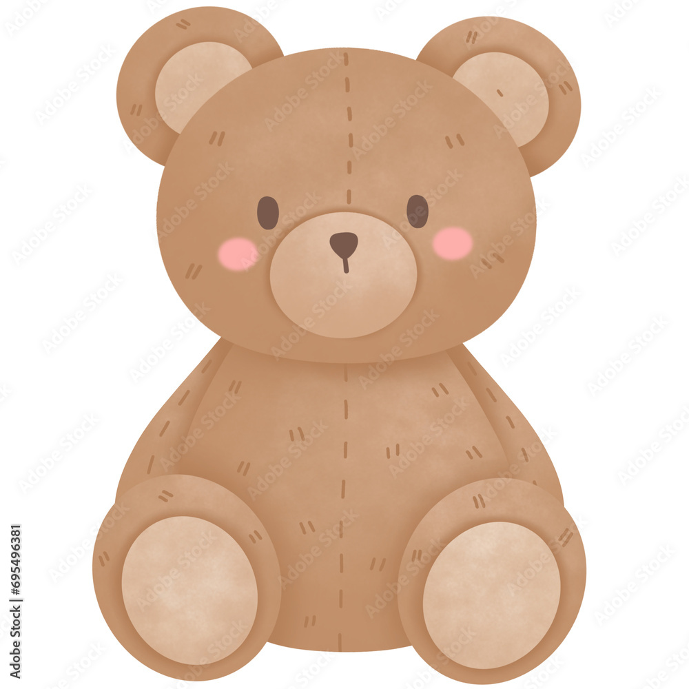 Fototapeta premium Cute Teddy Bear 