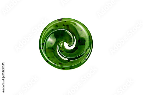 Green jade jewelry. This New Zealand stone is called 
