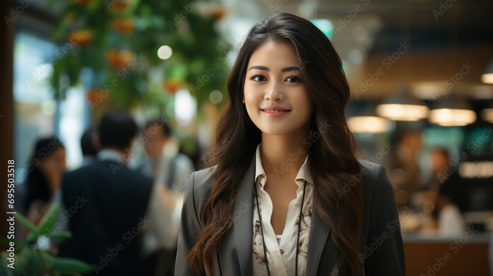 The Joyful Smile of an Asian Business Trailblazer The Joyful Smile of an Asian Business Trailblazer