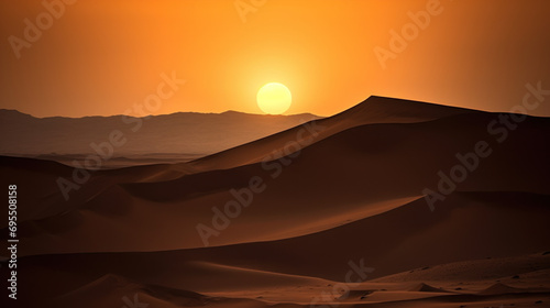 Sunrise or sunset on Mars