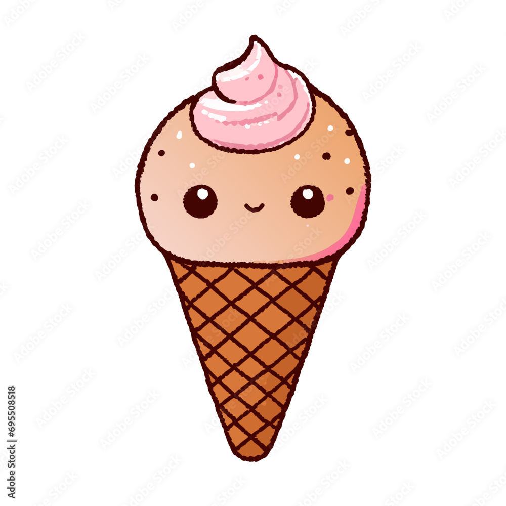 cute ice cream cone