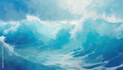 light blue ocean wallpaper
