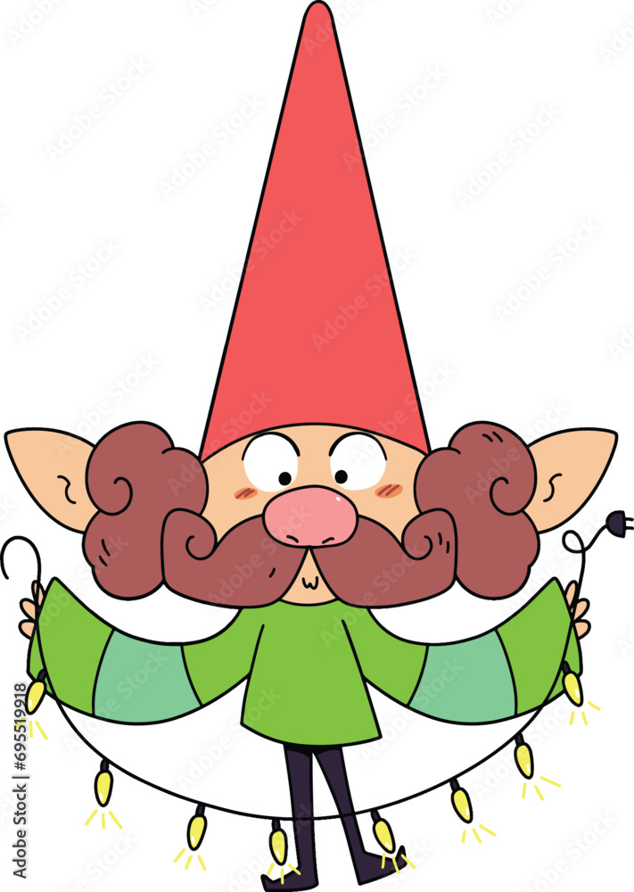 Merry Christmas With Gnomes Santa Claus Decor Merry Christmas With Gnomes Santa Claus Decor