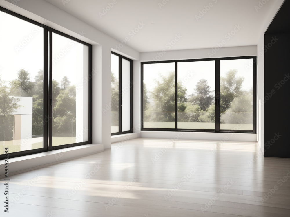empty room with window empty room with window