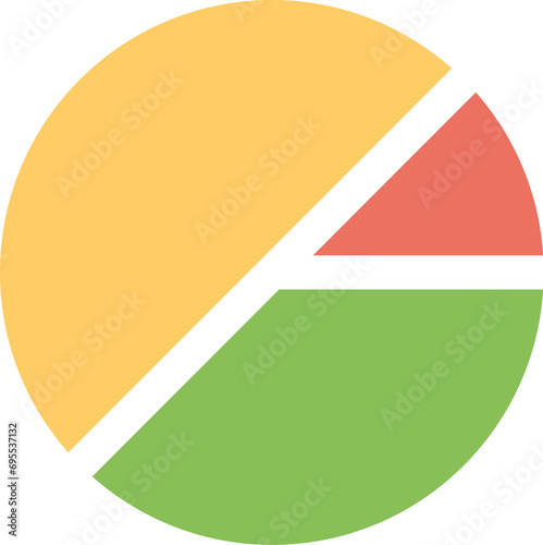 Free Download Pie Chart Flat business and finance. vector illustration. - GFXLoad