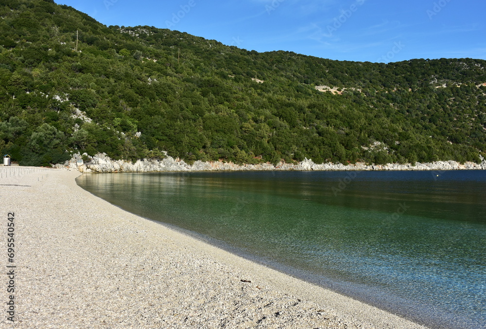 gorgeous beech Antisamos near village Sami on island Kefalonia,Greece gorgeous beech Antisamos near village Sami on island Kefalonia,Greece