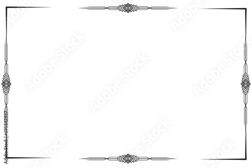 Simple Rectangle border without background