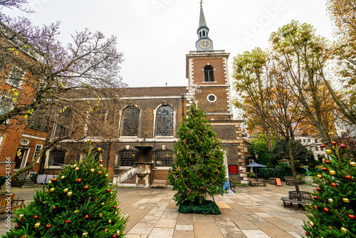 St Mary Abchurch in London, England