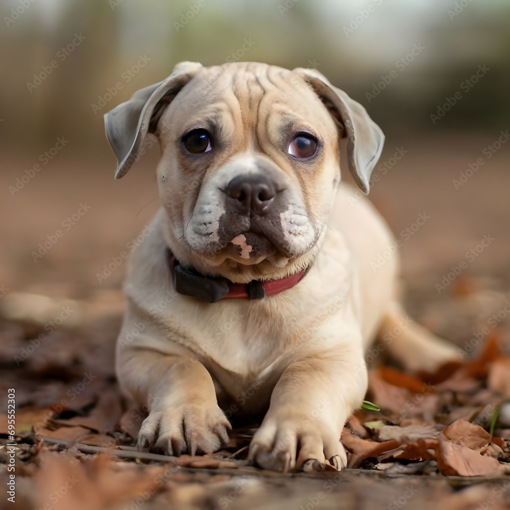 portrait of english bulldog puppy portrait of english bulldog puppy