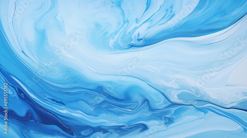 Blue marble swirl background is a diy abstract flowing texture for experimental art