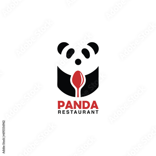 Panda restaurant logo.