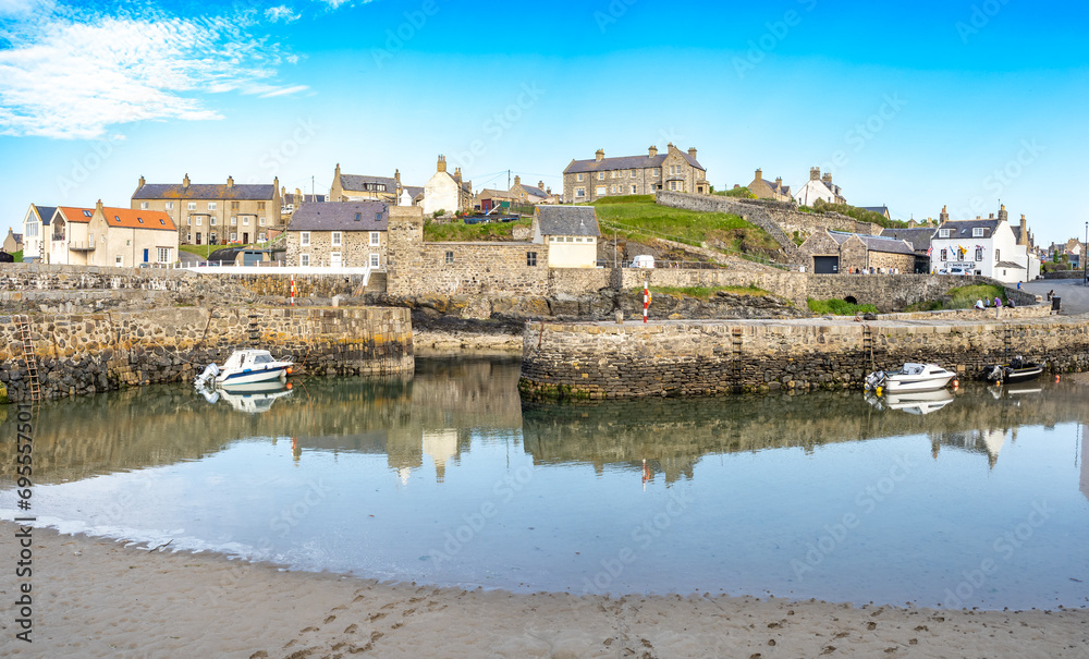 Portsoy village in East coast of Scotland Portsoy village in East coast of Scotland