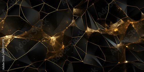 Black and gold wallpaper with a gold and black background.