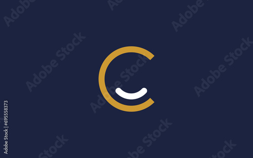 letter c smile logo icon design vector design template inspiration