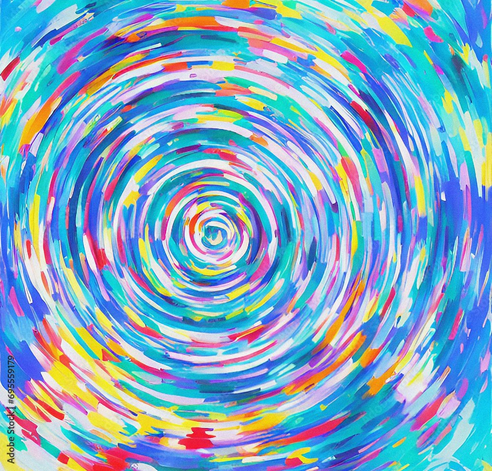 Colorful background with circles, abstract round template, geometric wallpaper Colorful background with circles, abstract round template, geometric wallpaper
