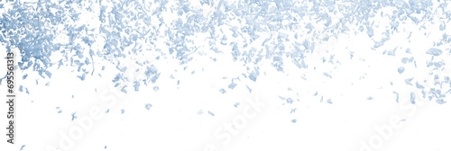 Artificial Snow Perfectly Cutout- Ready to use PNG Cutout Premium Isolated Image