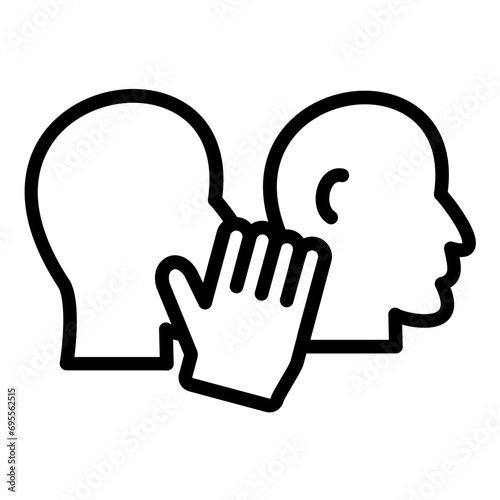 Whisper Mode Icon Style
