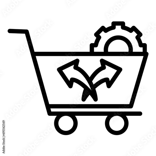 Cross-Sell Support Icon Style