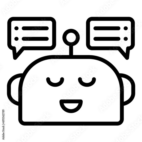 Chatbot Icon Style