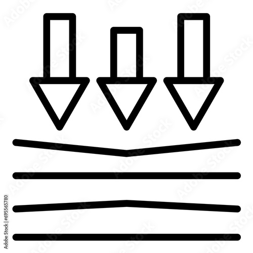 Cybersecurity Resilience Icon Style