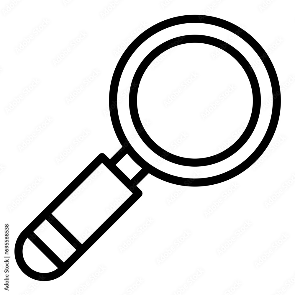 Magnifying Icon Style Magnifying Icon Style