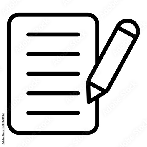 Write Icon Style